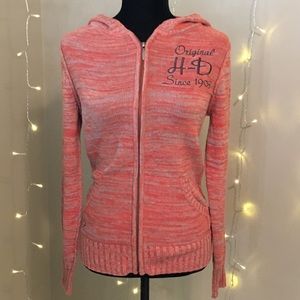 Harley Davidson zip up sweater size medium